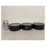 Set of 3 Stackable Sieve Pans Mesh Strainer Filters Assorted Grits