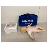 Laerdal Baby Anne Infant CPR Training Manikin with Bag & Replacement Faces