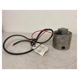 Industrial Stainless Steel Flow Meter w/ Junction Box Untested
