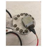 Industrial Stainless Steel Flow Meter w/ Junction Box Untested