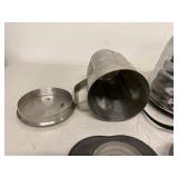 Vintage Waring Osterizer Blender Motor Bases Stainless Pitcher Parts Lot