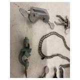 Fisher Scientific Lab Equipment Lot Retort Stand Castaloy Clamps