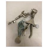 Fisher Scientific Lab Equipment Lot Retort Stand Castaloy Clamps