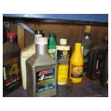 Assortment of automotive fluids, pa...