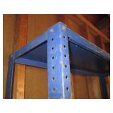 Metal 8-tier garage shelf approx 7f...
