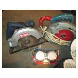 Ryobi and Makita circular saws plus...