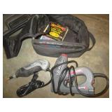 Electric staple gun with case, Drem...