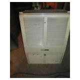 Vintage metal wall hung gas heater...
