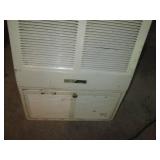 Vintage metal wall hung gas heater...