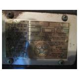 Vintage metal wall hung gas heater...