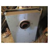 Vintage metal wall hung gas heater...