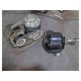Electric motor and speedy sprayer...