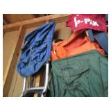 Hiking backpacks...