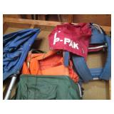 Hiking backpacks...