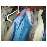 Huge assortment of winter jackets, ...