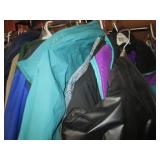 Huge assortment of winter jackets, ...