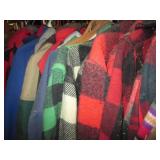 Jackets, long sleeve tops, military...