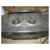 Dual CD/Tape Cassette Boombox AM/FM...
