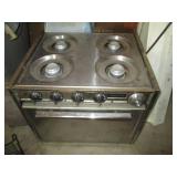 Vintage yet new gas cooktop/Oven...