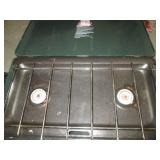 Coleman camping stove, assorted coo...