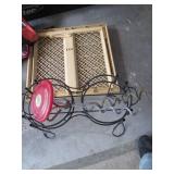 Safety gate, metal plant stand and ...