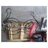 Safety gate, metal plant stand and ...
