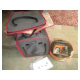 Pair of pop-open dog kennels...