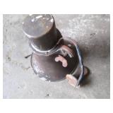 Vintage metal megaphone with hanger...