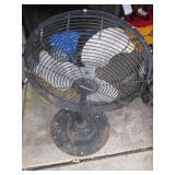 Heavy duty pedestal vintage fan...