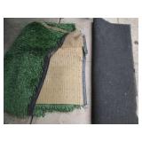 5ft entry rug plus 4ftx12ft artific...