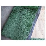 5ft entry rug plus 4ftx12ft artific...