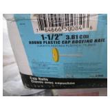 2-cases 1-1/2in round plastic cap. ...