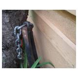 Heavy duty metal trailer sway bars...