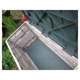 Rubbermaid style Outdoor storage bo...