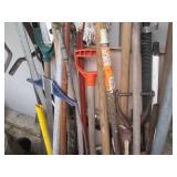 Metal railing posts, shelf brackets...