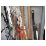 Metal railing posts, shelf brackets...