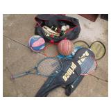 Sporting goods lot as shown in pics...