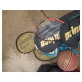 Sporting goods lot as shown in pics...