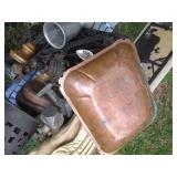 Lot of vintage metal and decor and ...