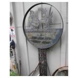 6ft Outdoor Cut metal lawn ornament...