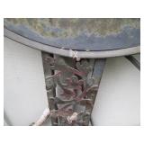 6ft Outdoor Cut metal lawn ornament...