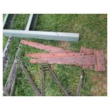 Metal weed puller, wall mount tools...