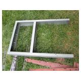 Metal weed puller, wall mount tools...