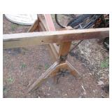 Vintage wood Architectural aid tabl...