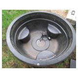 Outdoor in-ground fountain liner...
