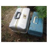 Pair of tackle boxes containing a v...