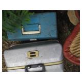 Pair of tackle boxes containing a v...
