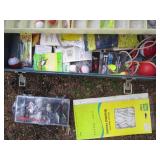 Pair of tackle boxes containing a v...