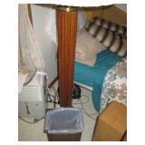 Wood column style freestanding floo...
