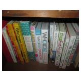Variety of cookbooks and materials...